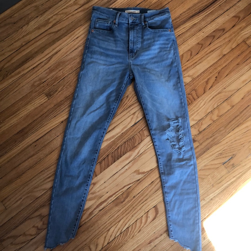 Levi’s mile high super skinny jeans